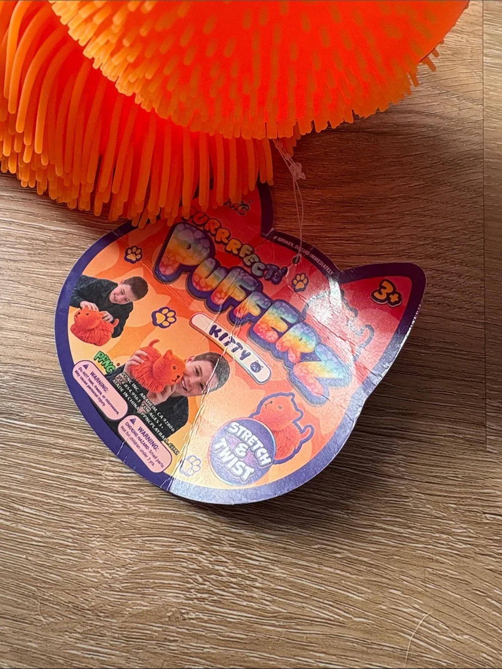 Pufferz bright orange